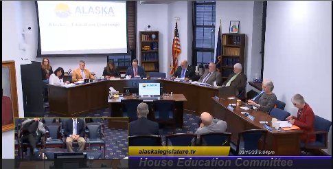 Direct link to a presentation to the House Ways &amp; Means and Education Committees on Alaska's education landscape.